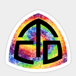 Continental Divide Trail Tie Dye hangtag Sticker